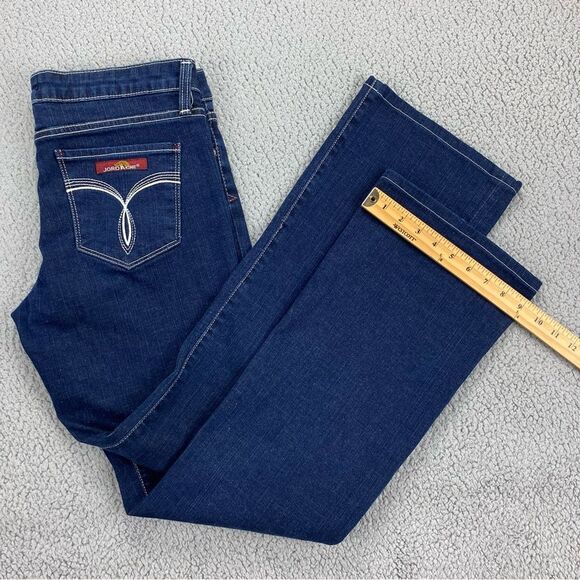 Jordache Women's Vintage Bootcut Dark Wash Jeans Made in USA  |   Size:  31 - Picture 9 of 15